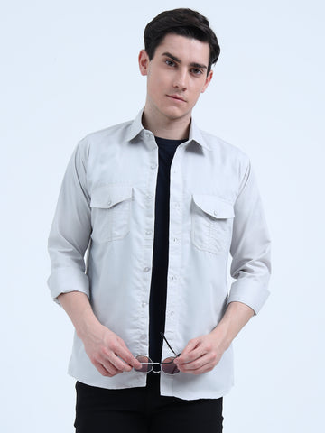 Grey Elite Venture Pocket Shirt