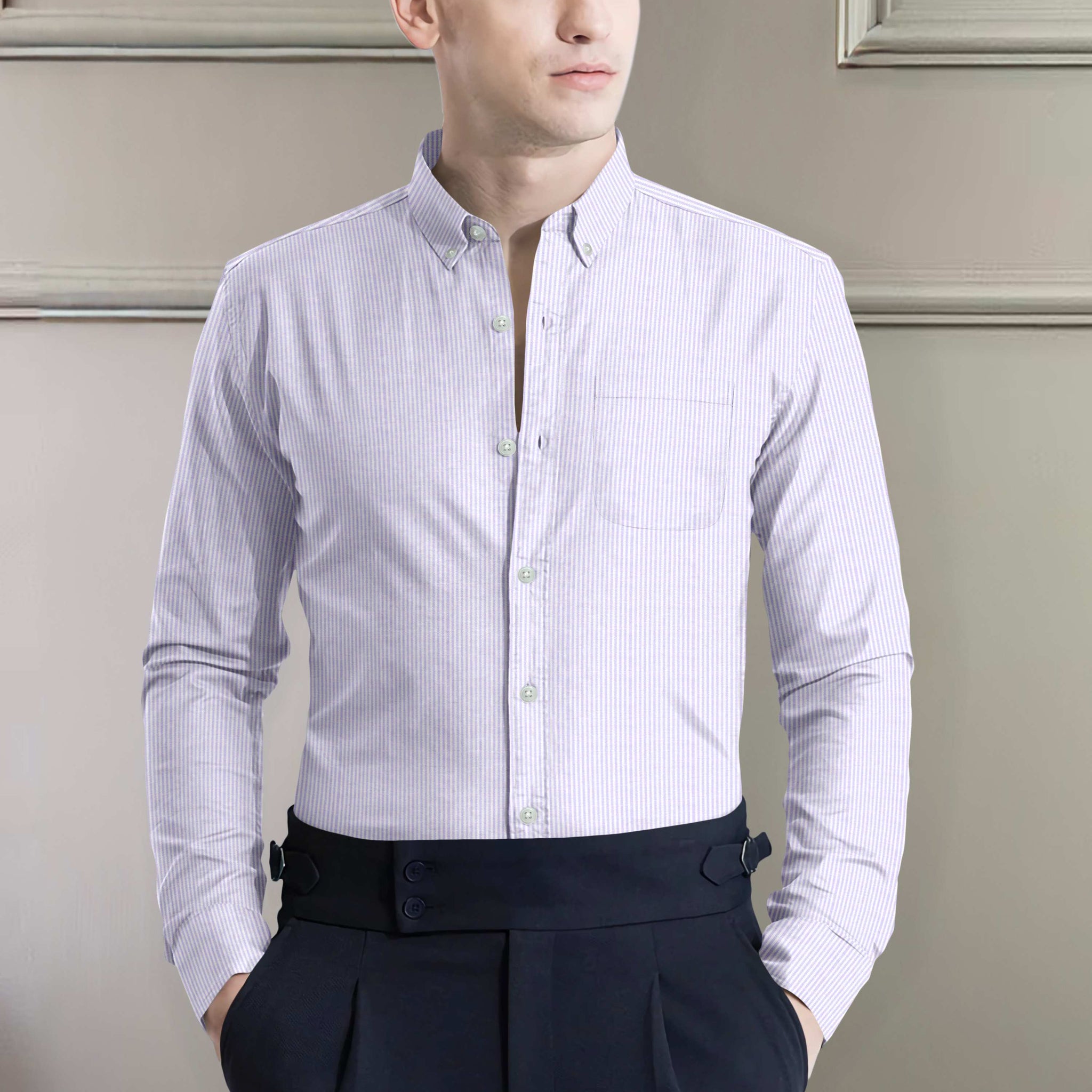 Classic Imperial Stripe Oxford Shirt