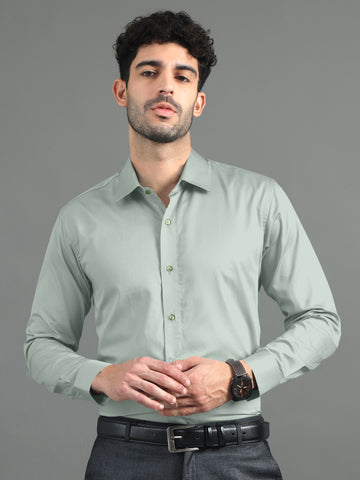 Nebula Subtle Sheen Super Soft Premium Satin Cotton Shirt