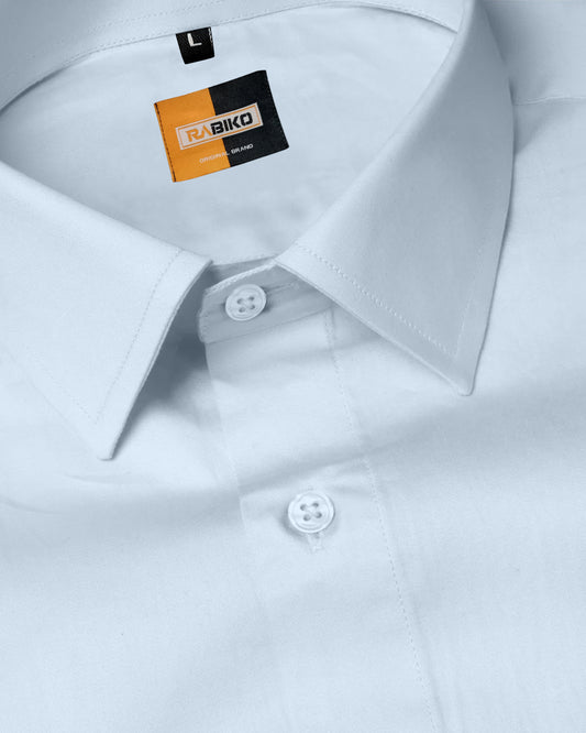 Hit Grey Subtle Sheen Super Soft Premium Satin Cotton Shirt