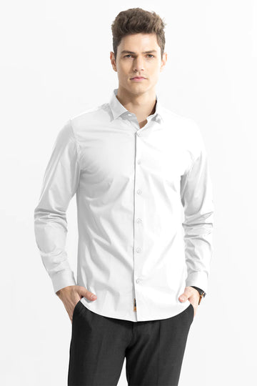 Champagne Subtle Sheen Super Soft Premium Satin Cotton Shirt